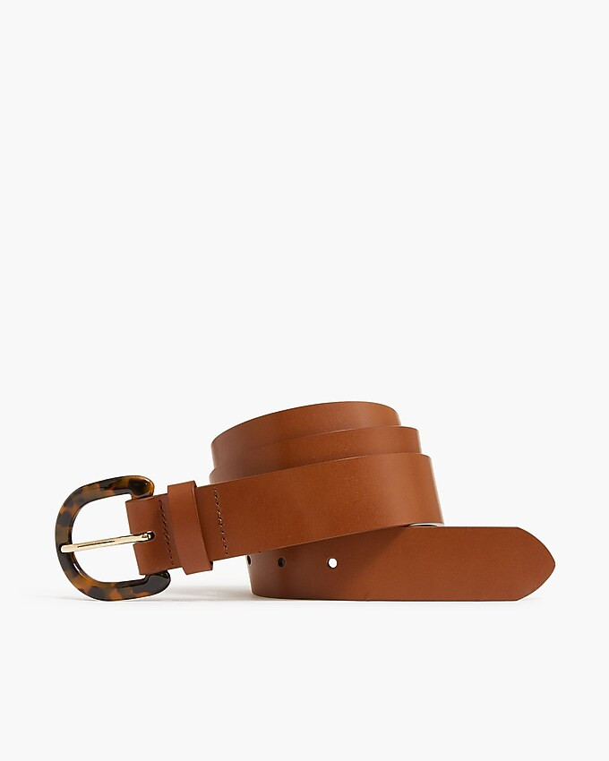 Tortoise buckle belt | J.Crew Factory