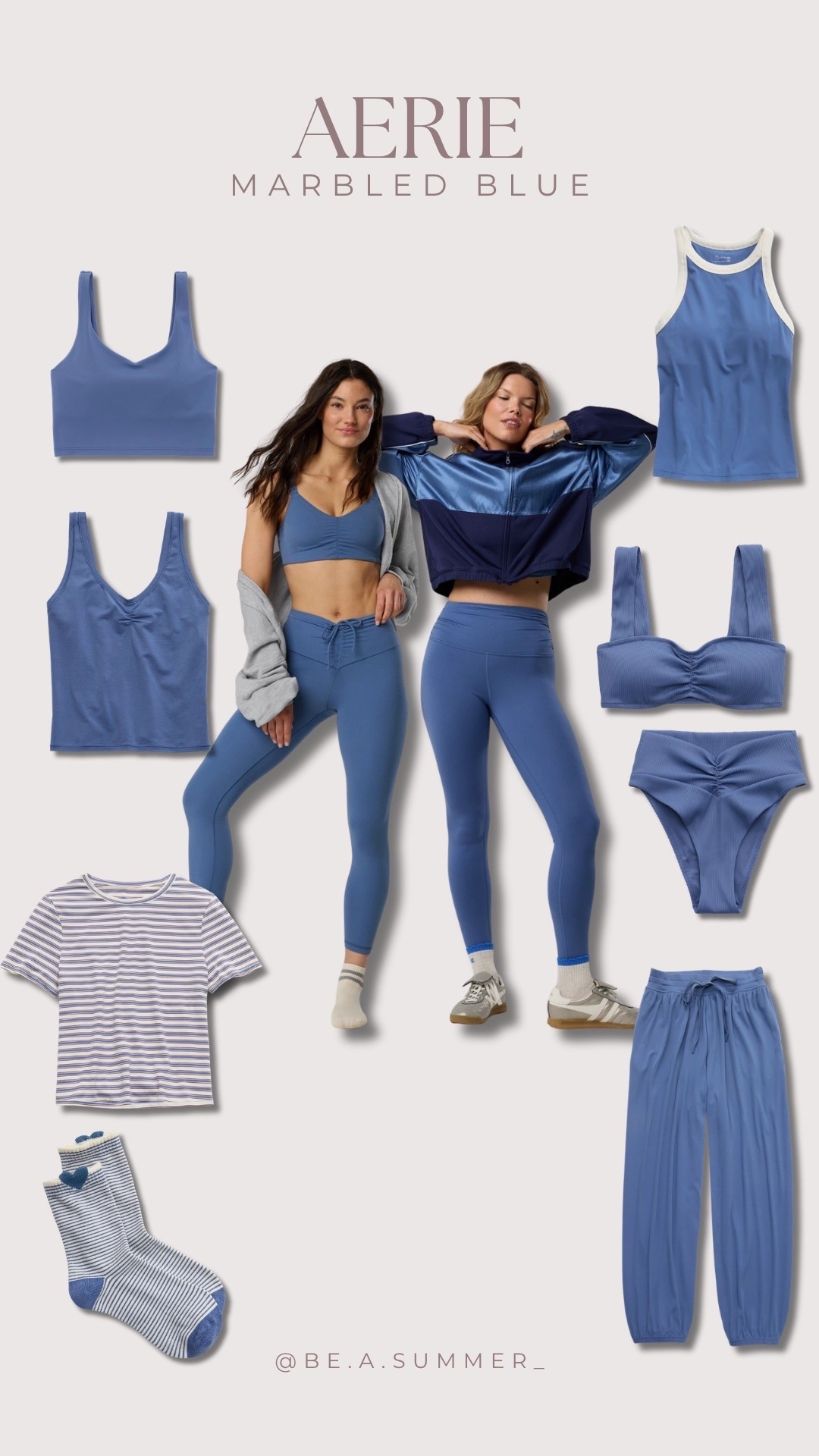 Marbled Blie @Aerie — everything 30-70% off! 

Summer / beasummer / color analysis