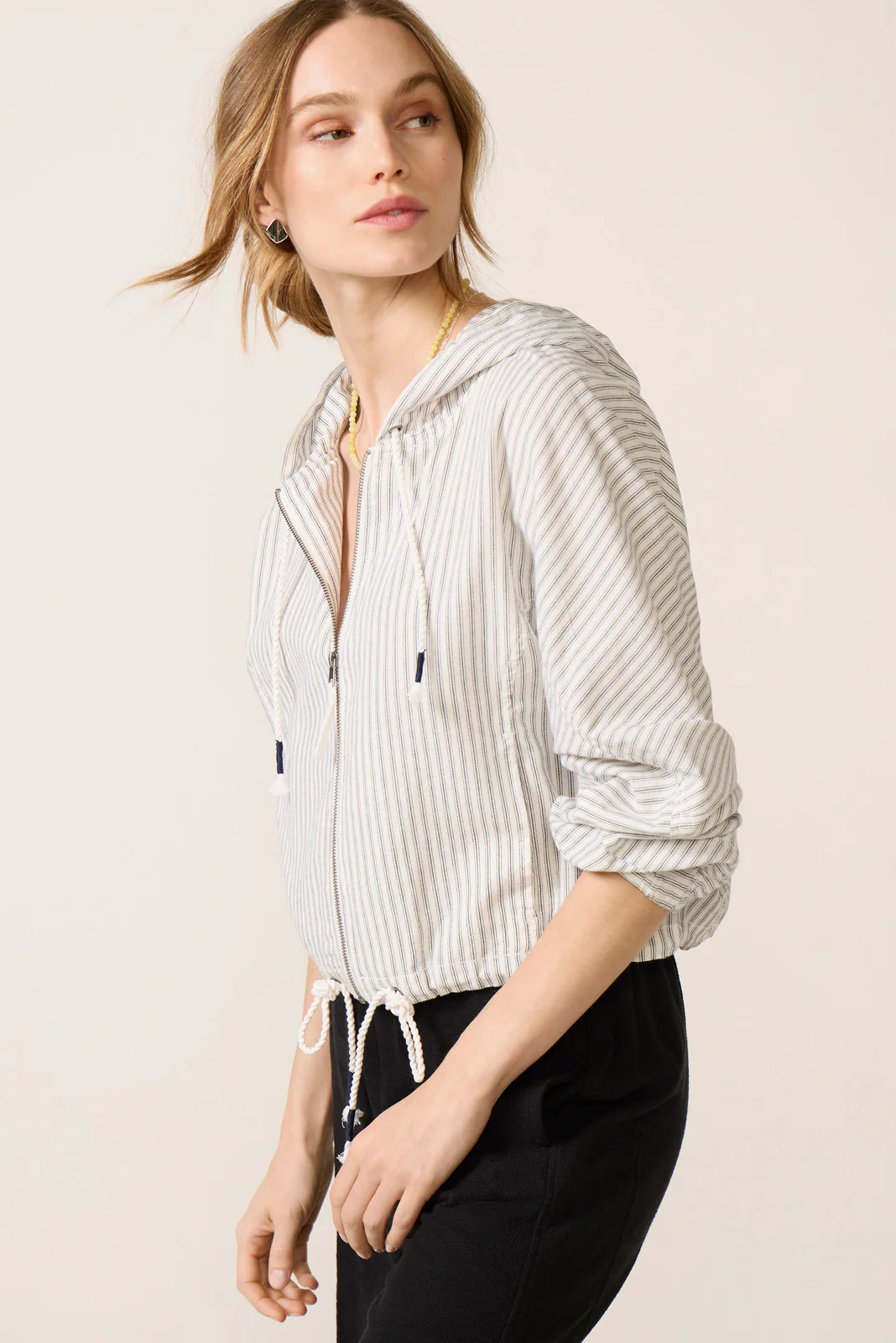 Ezra Stripe Jacket | Evereve