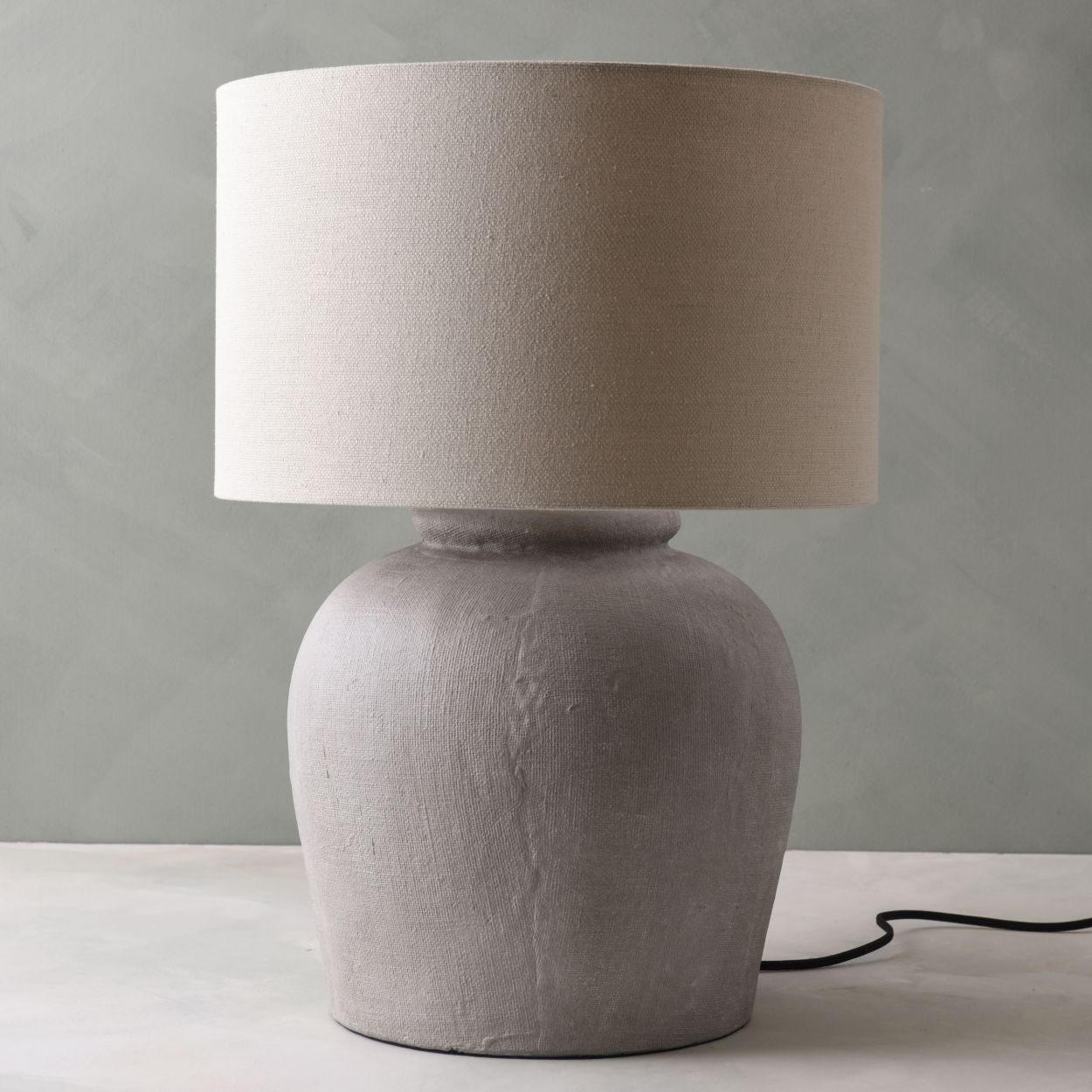 Cement Oversized Greenleigh Table Lamp | Magnolia