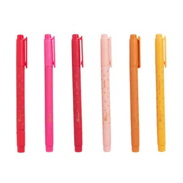 Sunset Dual-Tip Markers 6-Pack | Erin Condren | Erin Condren