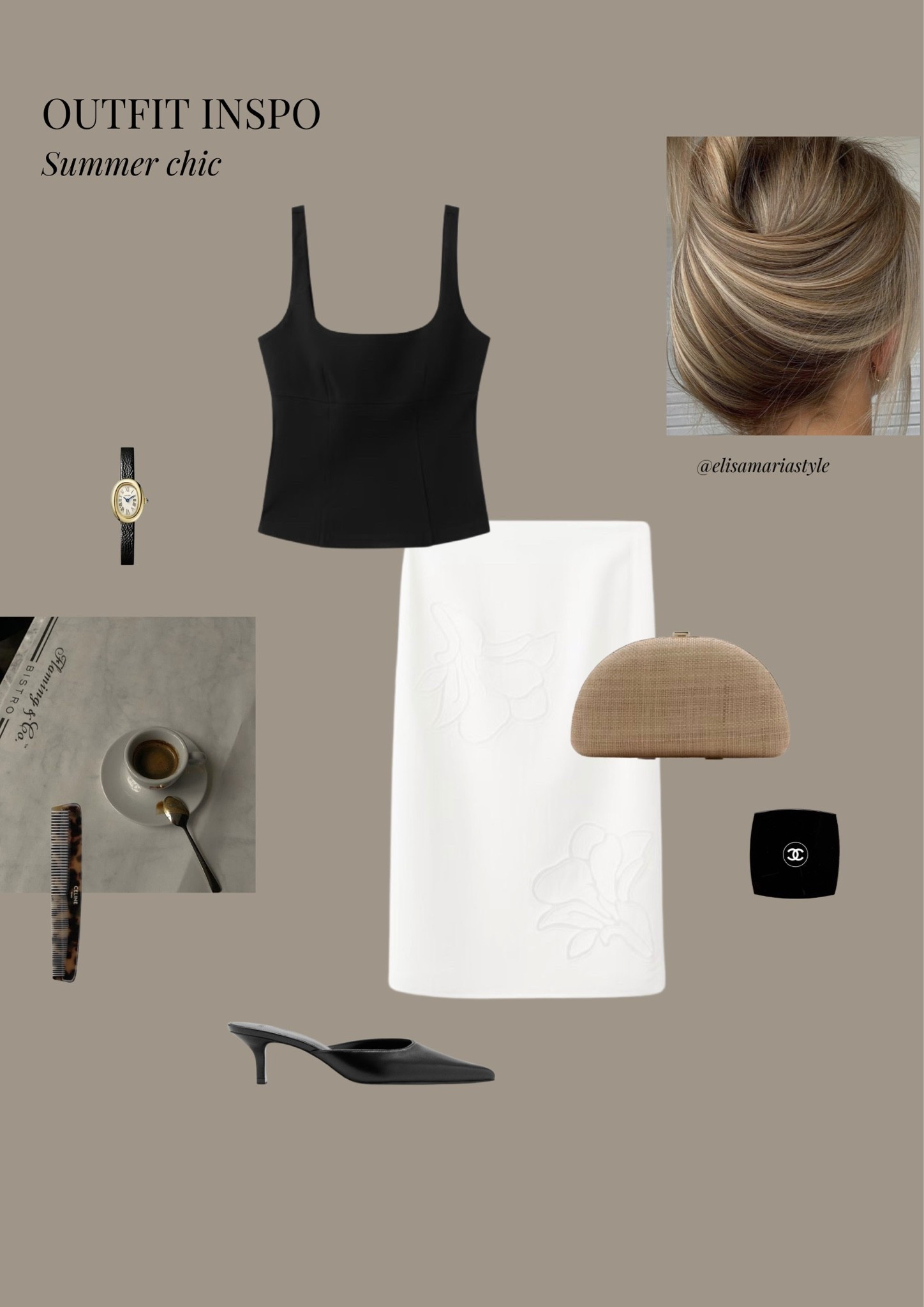 Chic linen skirt outfit idea for summer 🍨

#LTKootd