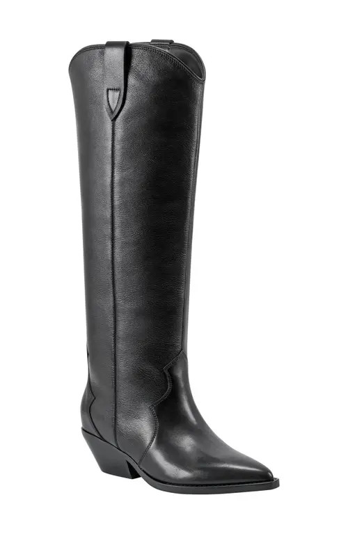 Marc Fisher LTD Ander Knee High Boot in Black at Nordstrom, Size 9.5 | Nordstrom