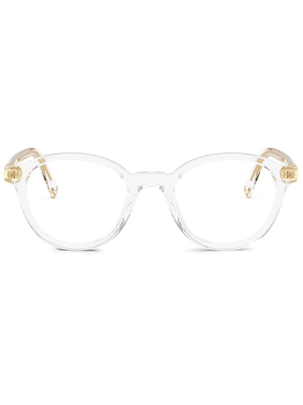 Miu Miu Eyewear MU 02WV glasses - White | Farfetch Global