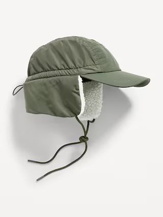 Cozy Sherpa-Lined Trapper Hat for Men | Old Navy (US)