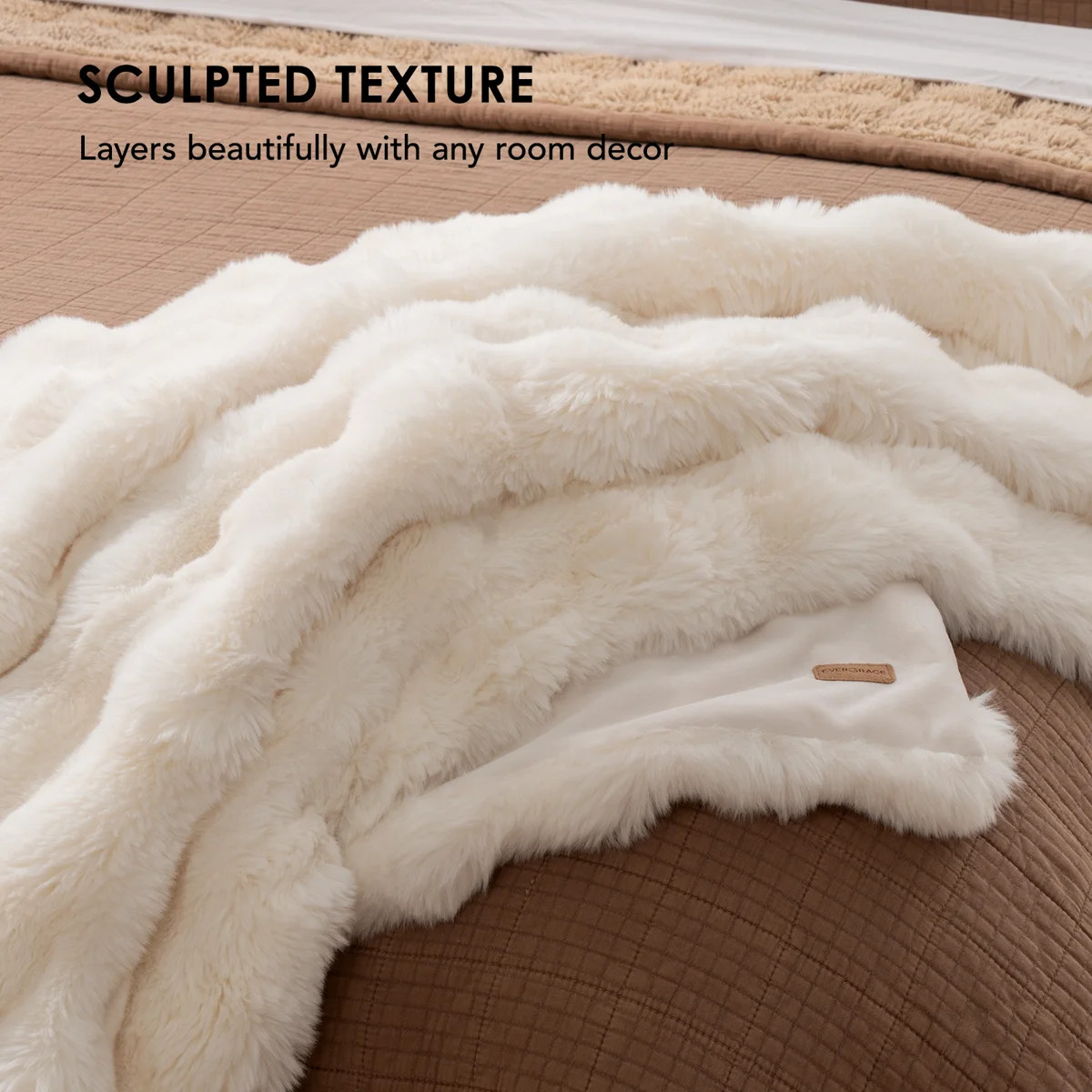 Ridgeline Faux Fur Throw Blanket | Wayfair North America