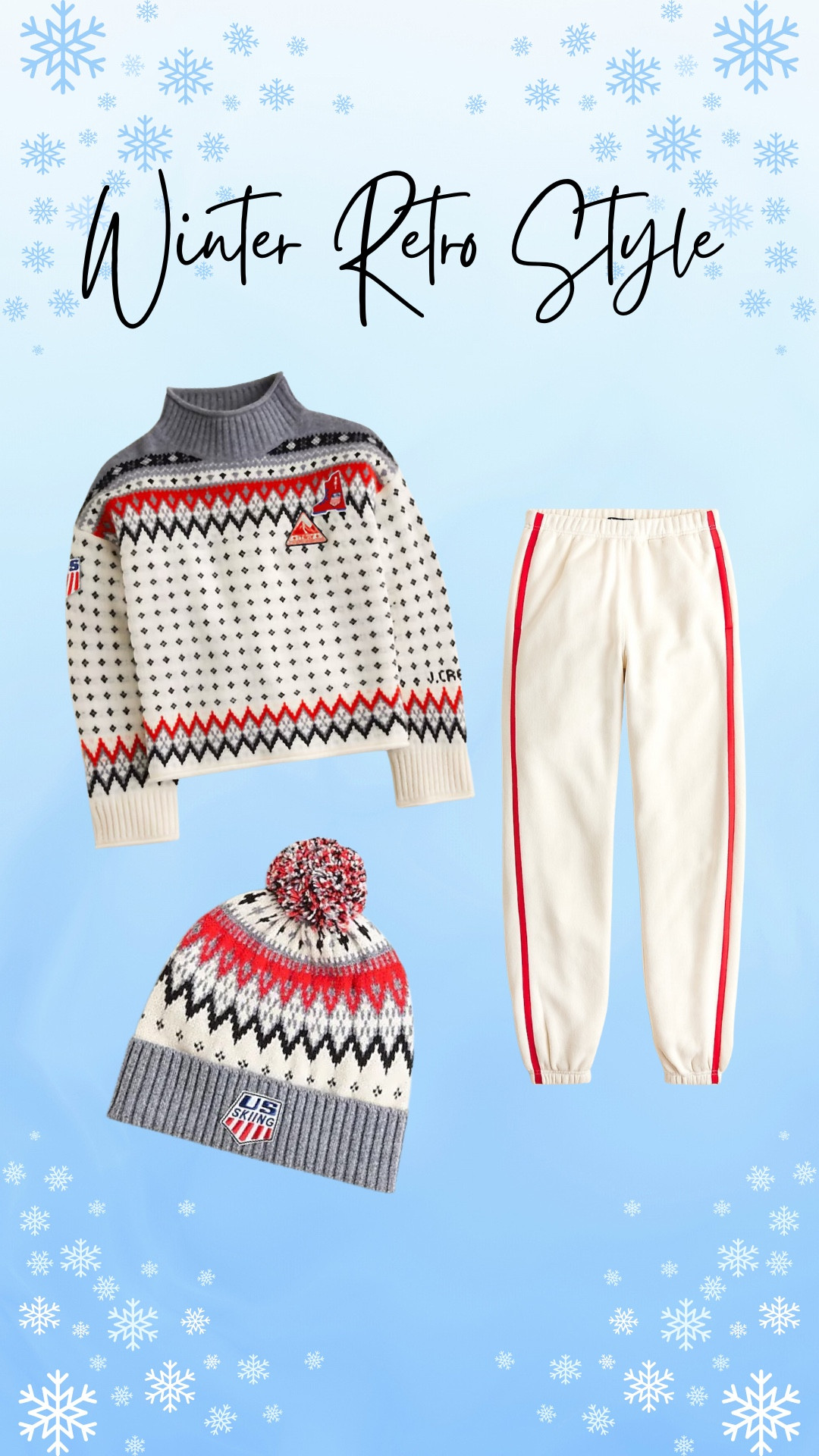 J.Crew Retro-inspired winter pieces that feel cozy, nostalgic, and fun.

#LTKTall #LTKOver40 #LTKSeasonal