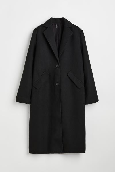 Coat - Black - Ladies | H&M US | H&M (US + CA)