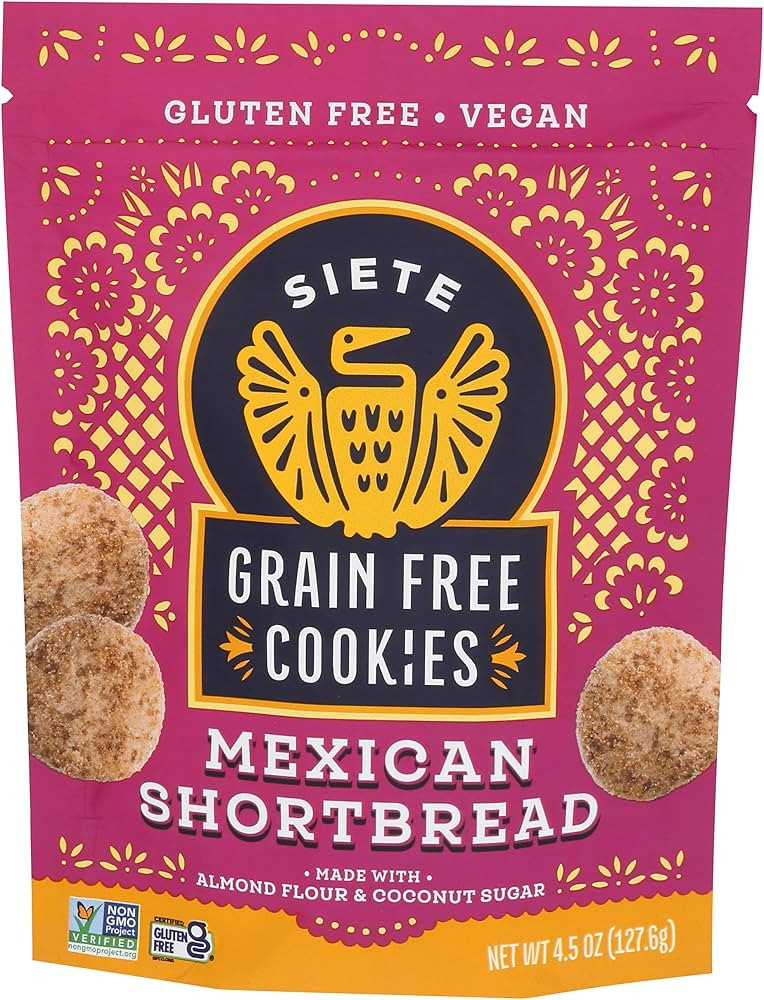 Siete Grain Free Mexican Shortbread Cookies | Amazon (US)