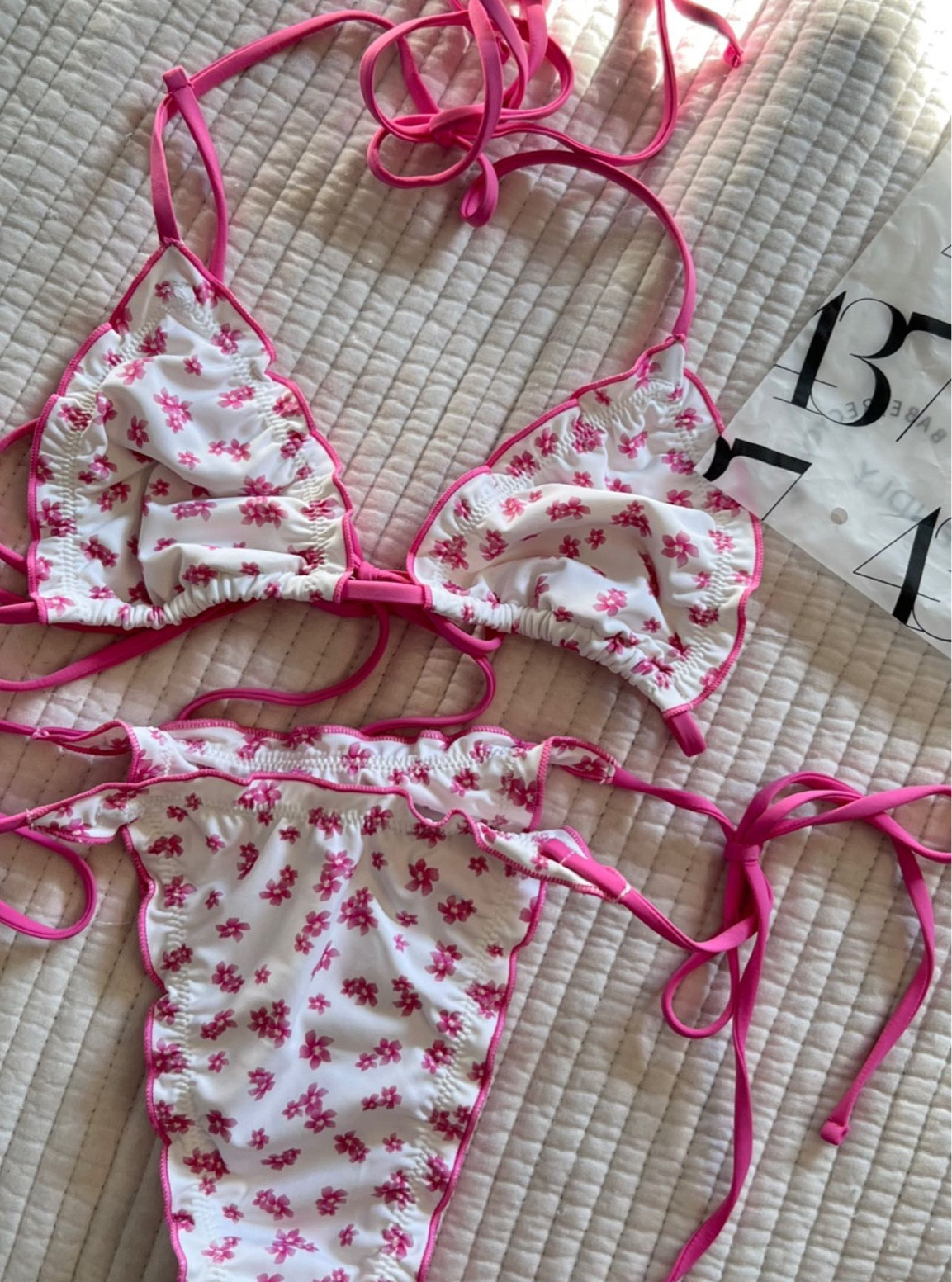 the cutest bikini you NEED🌸🤍 

#LTKstyletip #LTKswim #LTKtravel