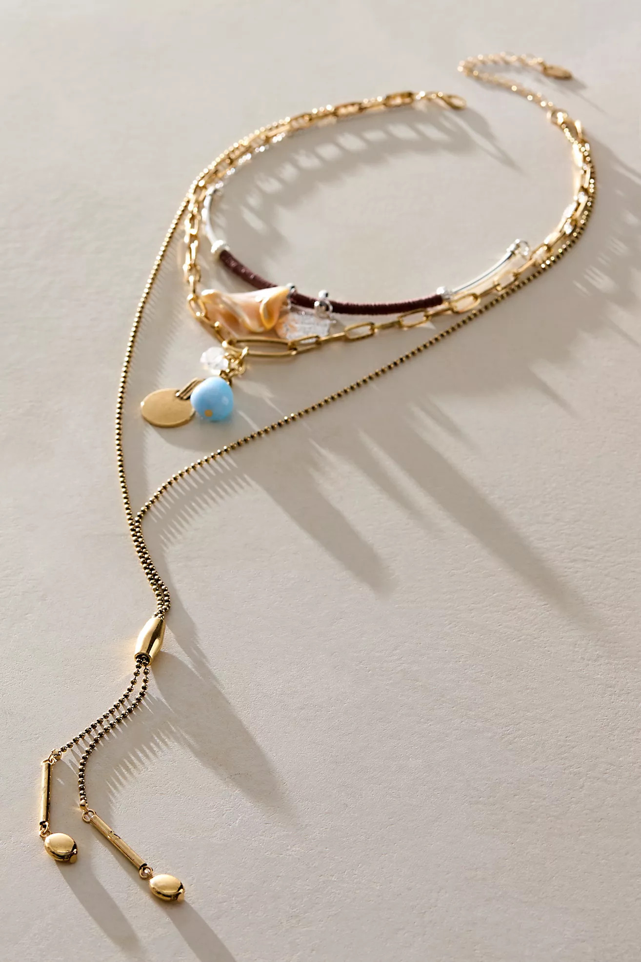 Lita Layered Lariat Necklace | Free People (Global - UK&FR Excluded)