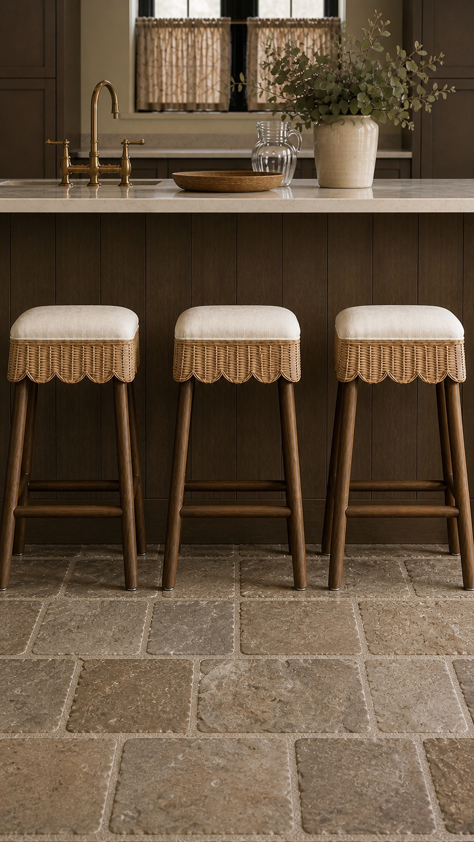 Brand new scalloped counter stool. I have a feeling these are going to go fast. The style is everywhere right now bar encounter stool kitchen furniture on sale scalloped rattan counter stool.

#LTKSaleAlert #LTKHome
