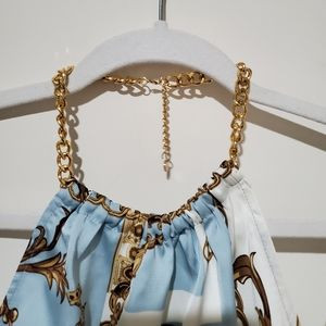 RACHEL ZOE MATCHING SET CHAIN PRINT SIZE M | Poshmark