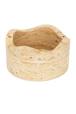 Anastasio Home Hills Bowl in Travertine - Beige. Size all. | FWRD 