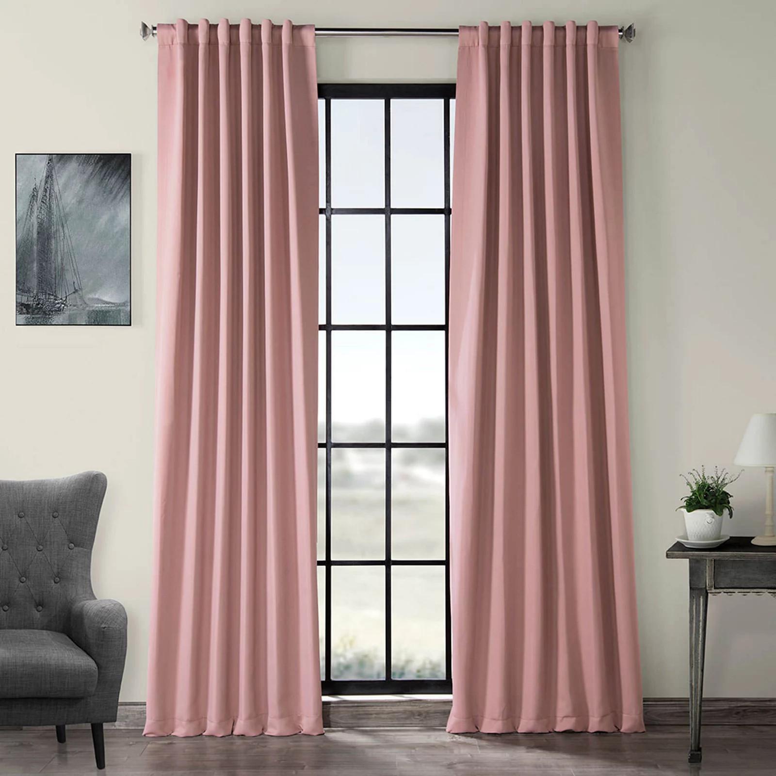 EFF 2-pack Blackout Window Curtains, Pink, 50X96 | Kohl's