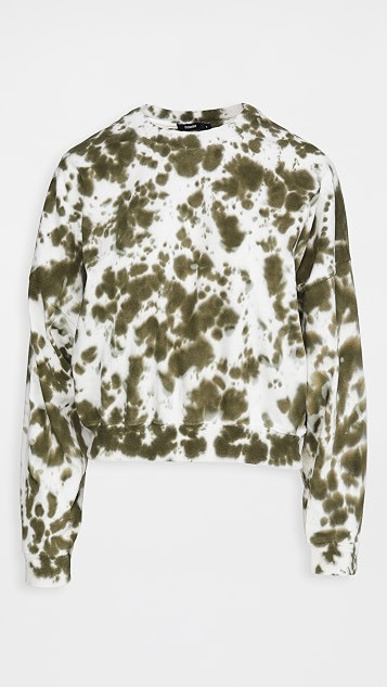 Cropped Double Jersey Sweatshirt | Shopbop