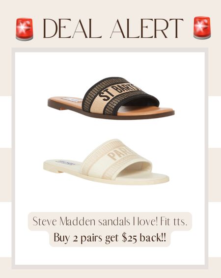 Steve Madden sandals on sale! 

Lee Anne Benjamin 🤍

#LTKshoecrush #LTKstyletip #LTKsalealert