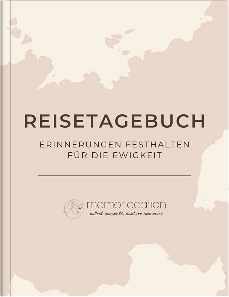 memoriecation® Reisetagebuch zum Ausfüllen - Unser Travel Journal ist dein inspirierendes Tageb... | Amazon (DE)