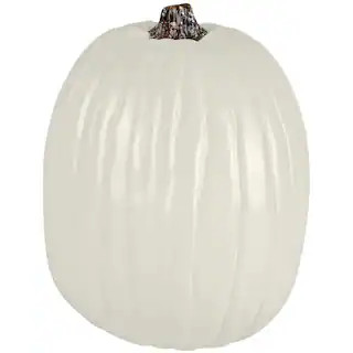 13" Cream Craft Pumpkin by Ashland® | Michaels | Michaels Stores