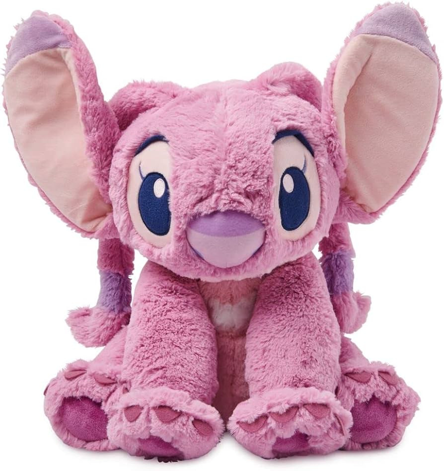 Disney Store Official Angel Medium Soft Toy for Kids - Cuddly Character with Fuzzy Texture & Embr... | Amazon (US)