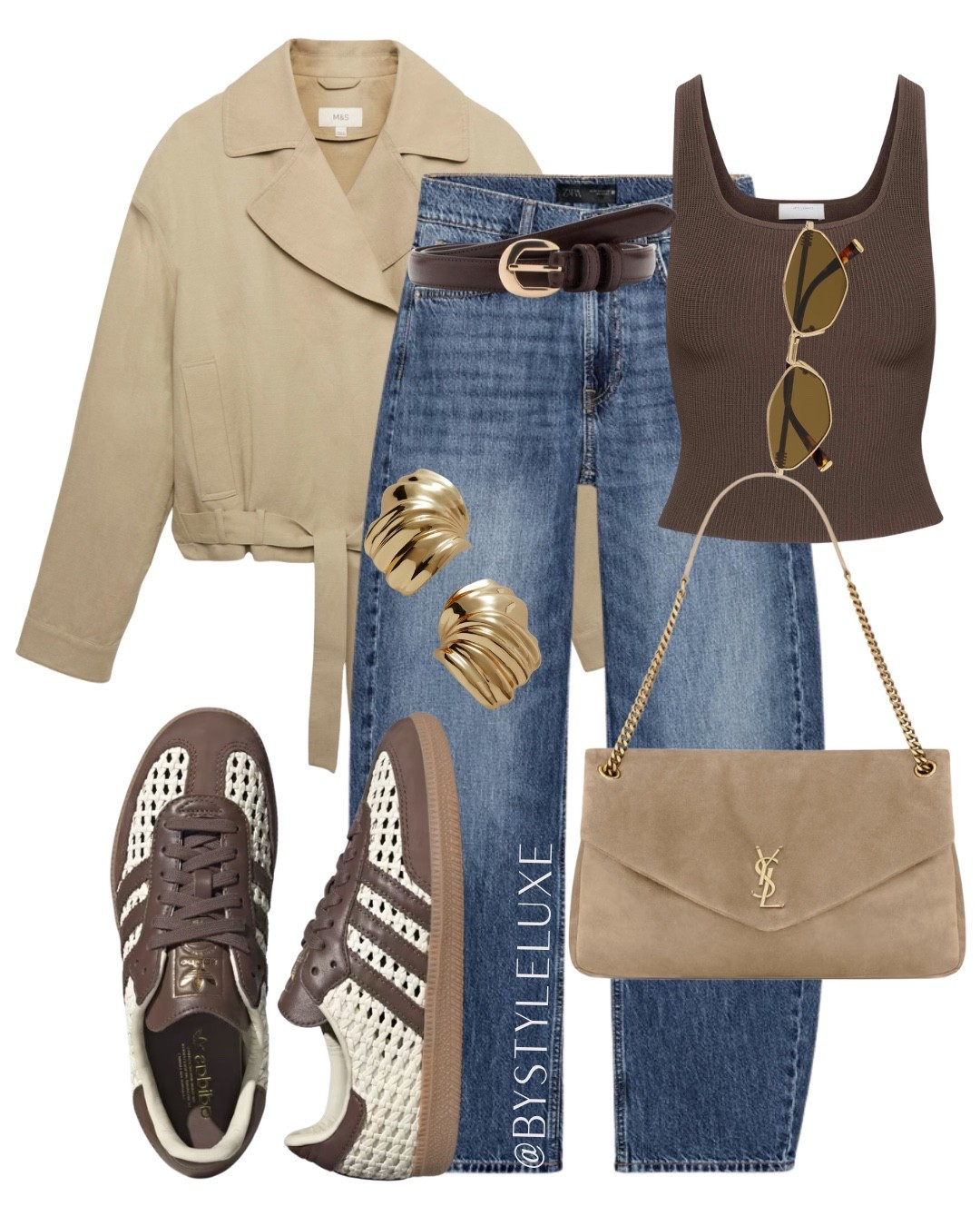 SPRING JACKET - This new M&S jacket is such a gorg spring colour styled here with @Zara barrel leg jeans and these new in Adidas Sambas

#jeans #trainers #springoutfit

#LTKshoes #LTKspring #LTKjeans