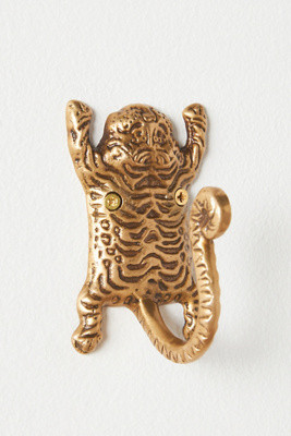 Tibetan Tiger Bath Hook | Anthropologie (US)