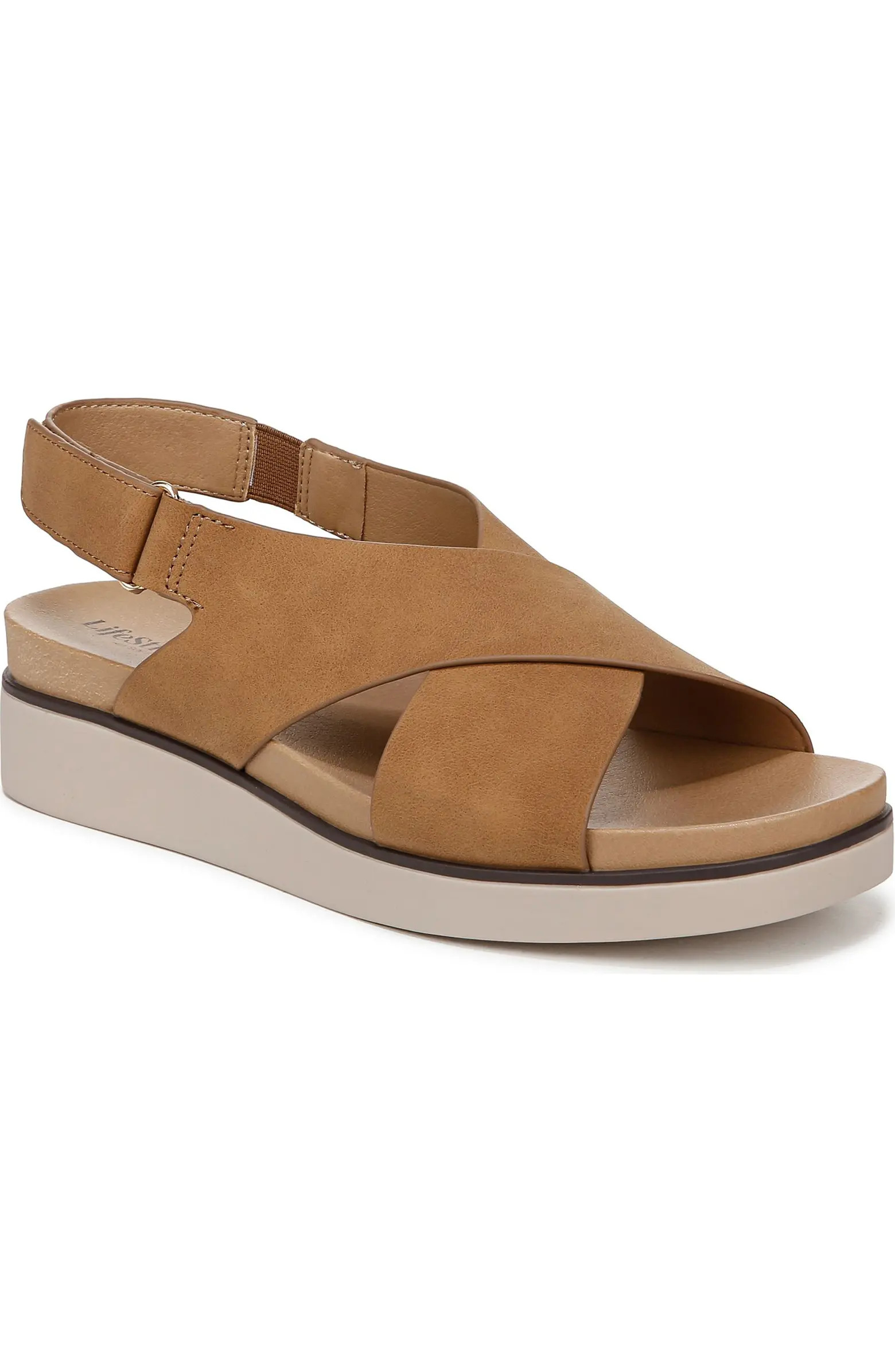 Georgina Slingback Platform Wedge Sandal (Women) | Nordstrom