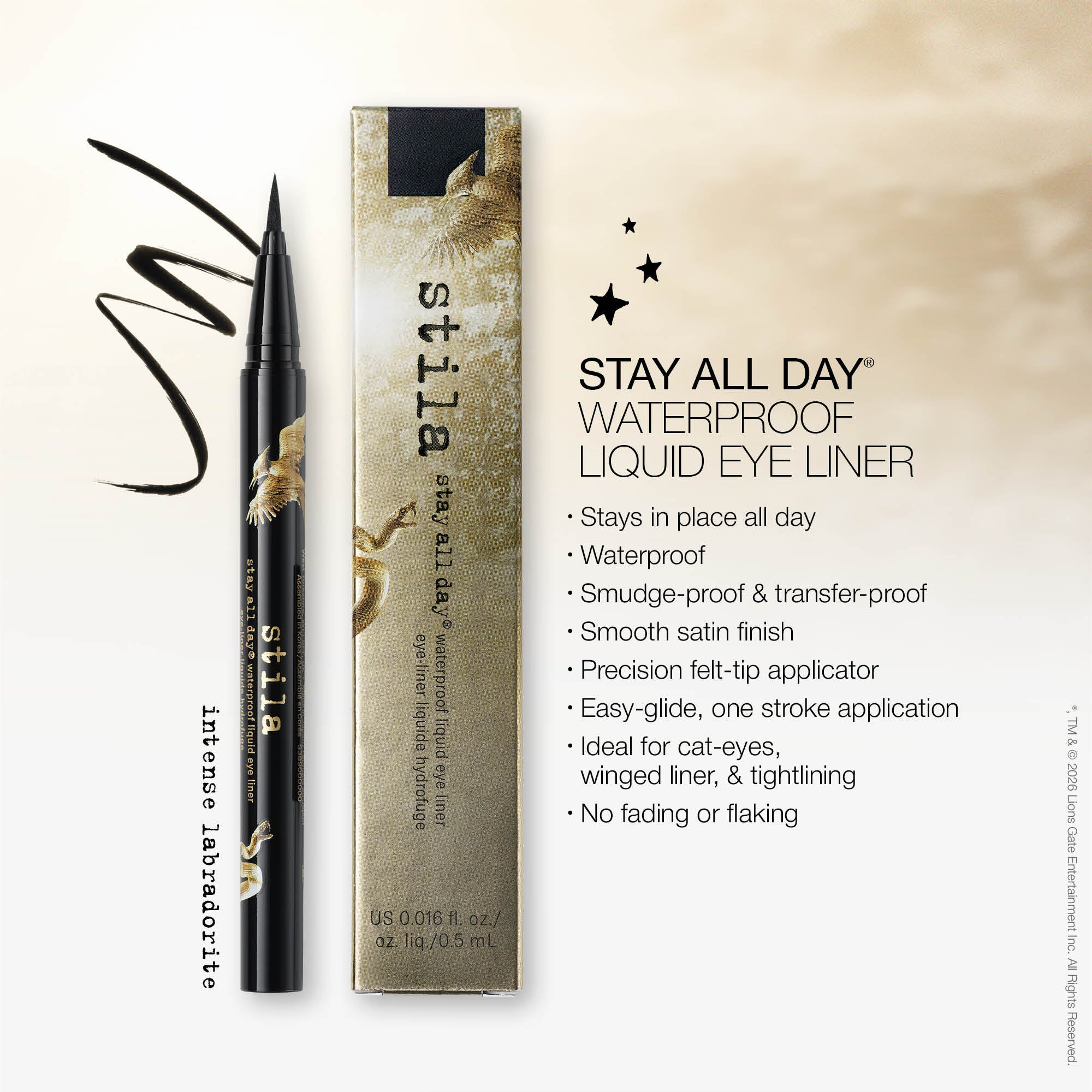 Stay All Day® Waterproof Liquid Eye Liner - Intense Labradorite | Stila (US)