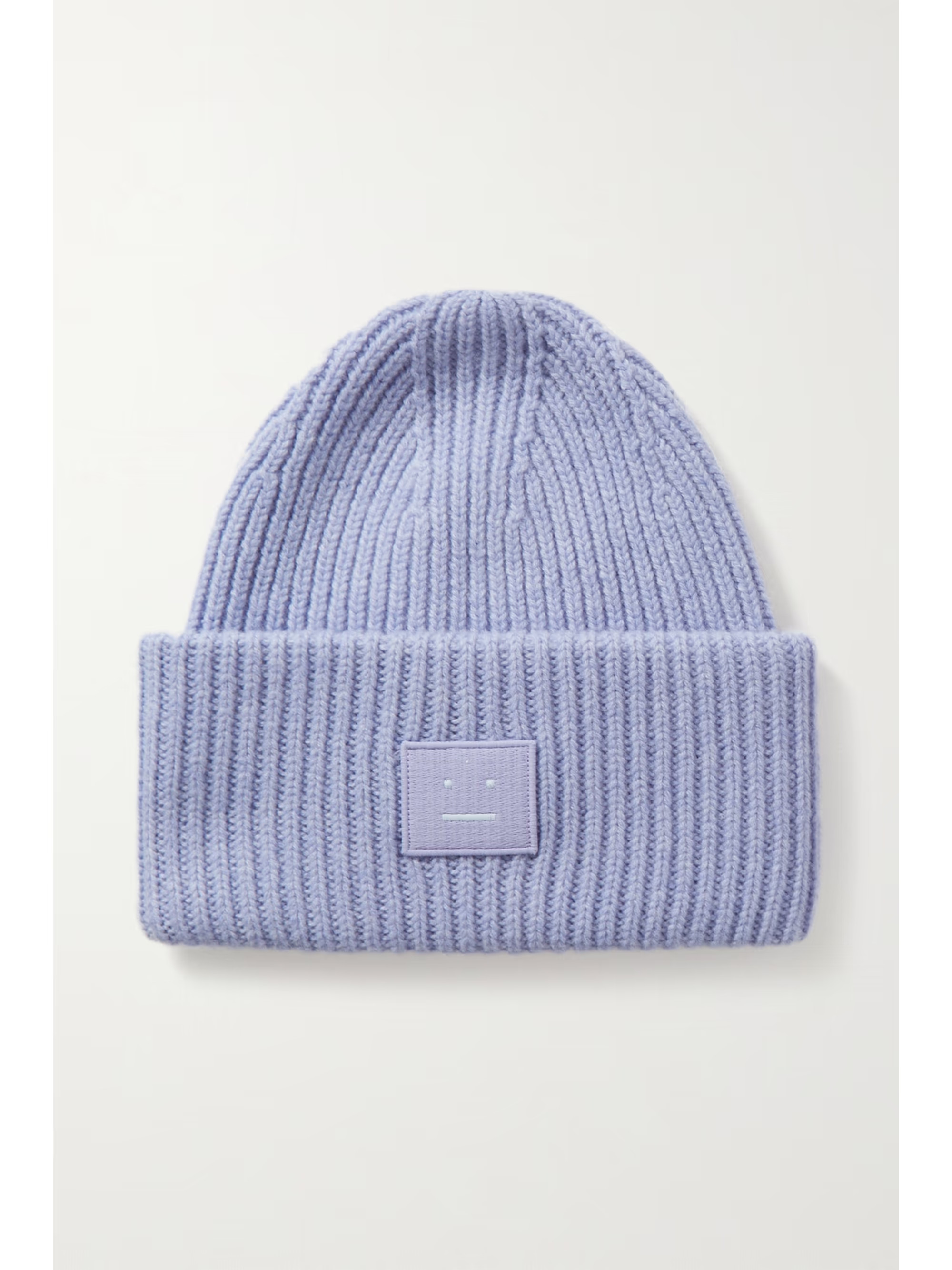 Pansy appliquéd ribbed wool beanie | NET-A-PORTER (US)