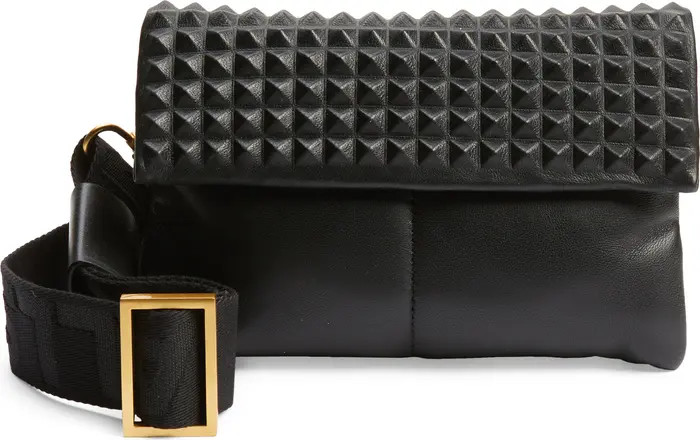 Ezra Stud Leather Crossbody Bag | Nordstrom