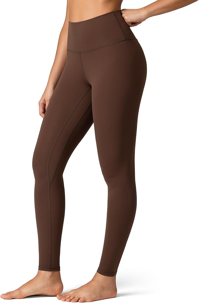 Colorfulkoala Womens High Waisted Leggings for Women 28" Inseam Tummy Control Leggings Full Lengt... | Amazon (US)