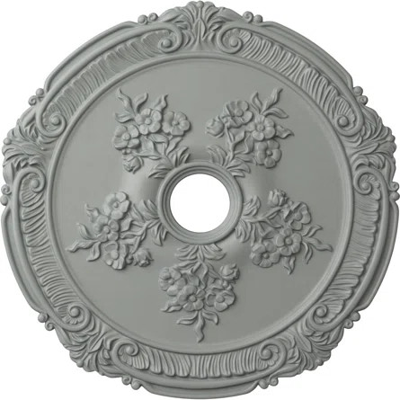Attica 0.06'' H x 26'' W x 1.5'' D Urethane Ceiling Medallion | Wayfair North America