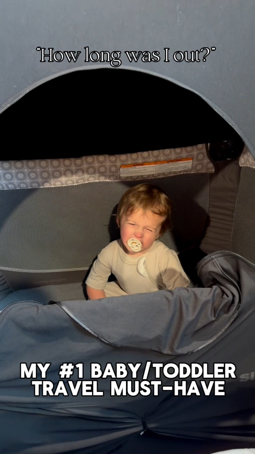 🧳✈️ My #1 baby/toddler travel MUST-HAVE? SlumberPod! 🙌
Y’all, sharing a room with a little one on vacay doesn’t have to mean lights-out at 7 PM. 😴 This blackout tent pops up in 5 mins over the crib/pack ‘n play—total darkness so baby naps like a champ & we still get grown-up time! 🍷🌙 No more tiptoeing or missing afternoon naps in a bright hotel room.
Perfect for hotels, cabins, or Grandma’s house. Packs tiny, saves sanity. 😉

#SlumberPod #BabyTravelEssentials #ToddlerSleepHack #FamilyVacation #BlackoutTent #MomTravelHack #LTKCreator #SleepThroughAnything

#LTKTravel #LTKmomlife #LTKBaby