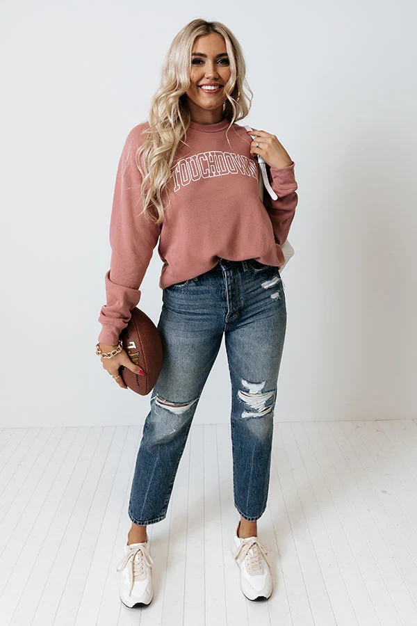 Touchdown Graphic Sweatshirt | Impressions Online Boutique