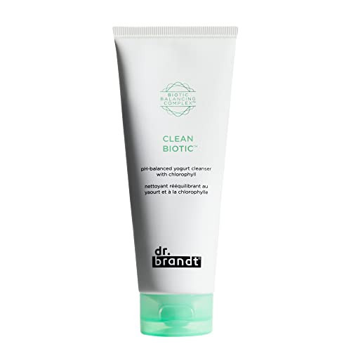 Dr. Brandt Clean Biotic - pH Balanced Yogurt Cleanser - Removes Dirt, Impurities, Pollution, Makeup and Excess Oil - 3.5 fl oz / 105 ml | Amazon (US)