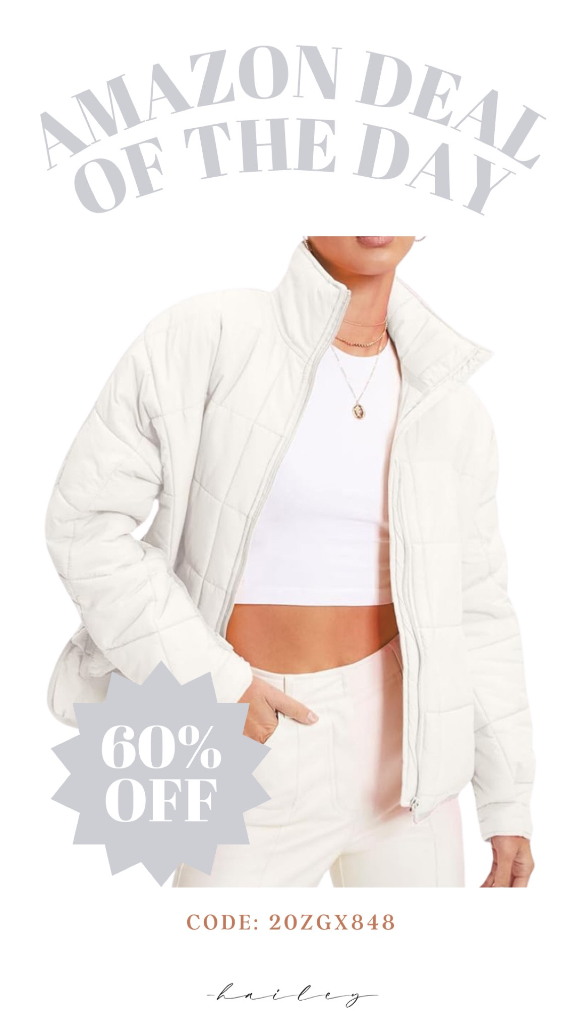 20% off Code: 20ZGX848 + 40% Coupon
$19.99 — Reg. $49.99

#LTKStyleTip #LTKSaleAlert #LTKFindsUnder50