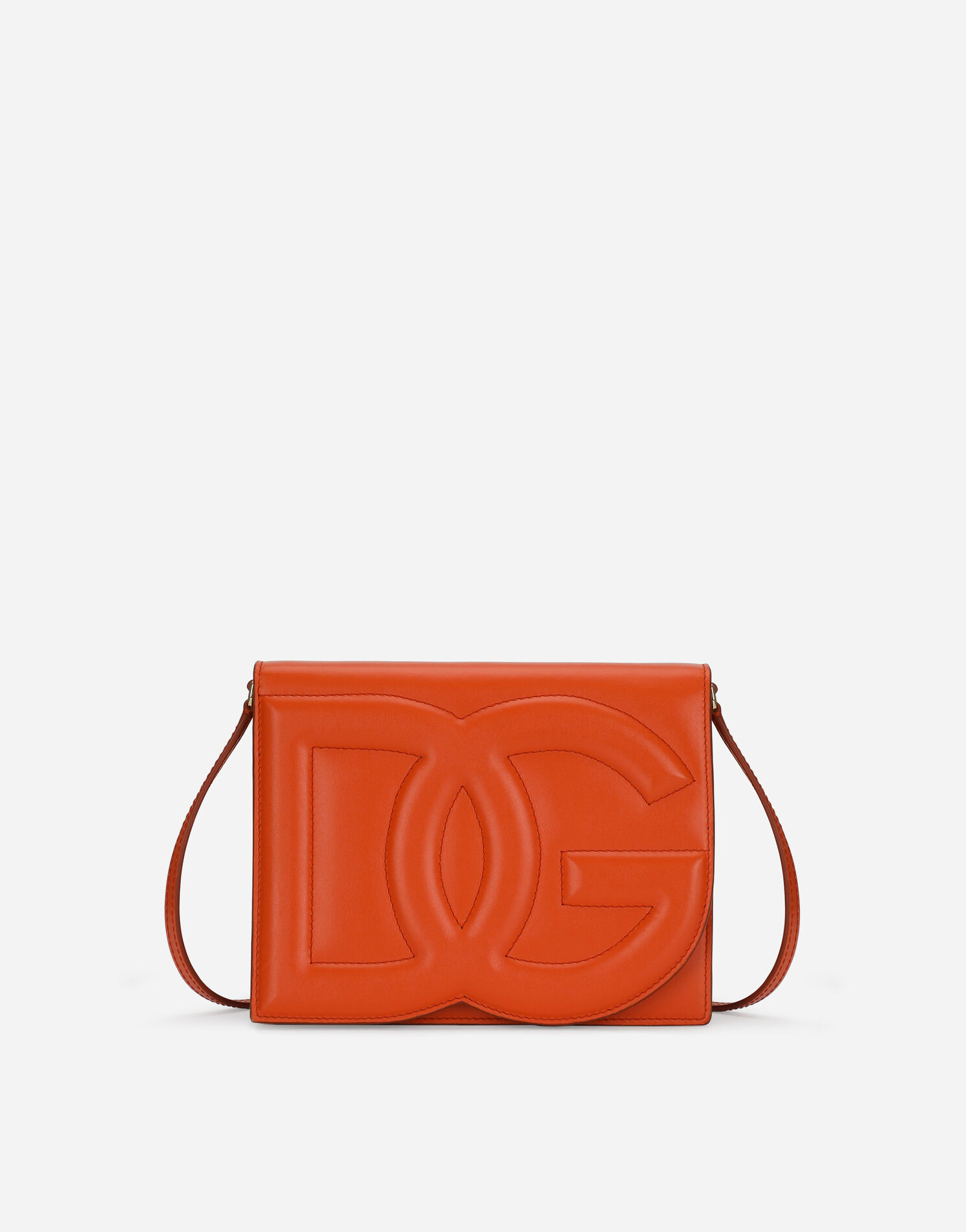 Calfskin DG logo crossbody bag | Dolce & Gabbana