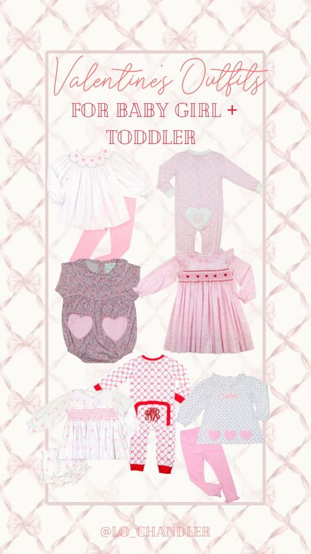 I am DYING over all the Valentines Day cuteness! These outfits would be precious for your little girl! 



Valentine’s Day outfit
Little girl outfits 
Baby Valentine’s Day outfits
Toddler Valentine’s Day outfits 
Heart outfits 
Girl Valentine’s Day dresses 