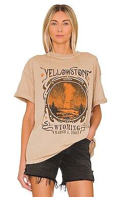 Girl Dangerous Yellowstone Tour Tee in Sand from Revolve.com | Revolve Clothing (Global)