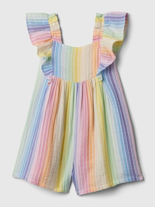 babyGap Crinkle Gauze Flutter Romper | Gap (US)