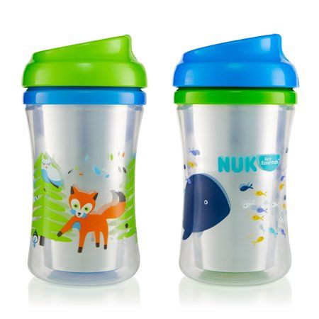 First Essentials by NUK Insulated Cup-like Rim Sippy Cup, 9 oz, 2-Pack | Walmart (US)