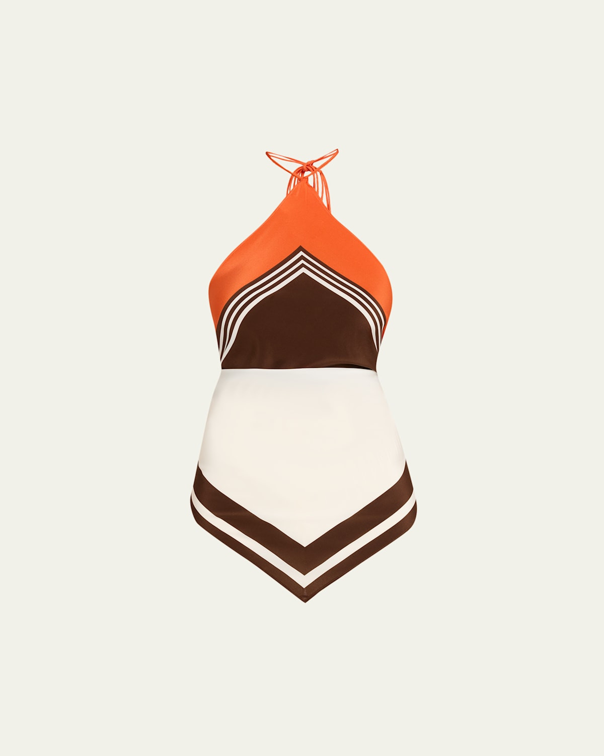 Destino Silk Scarf Top | Bergdorf Goodman