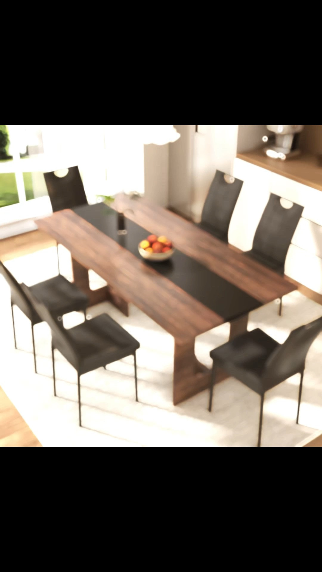 7 Pieces Dining Table & Chairs Set, 71" Rectangle Dining Table With Wooden-Leg, Kitchen Table with 6 Chairs For Dining Room, Living Room, Restarant, Or Canteen

#LTKPlusSize #LTKActive #LTKHome