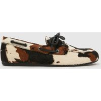 BIBI LOU Tana Boat Flats in Black Multi | Schuh