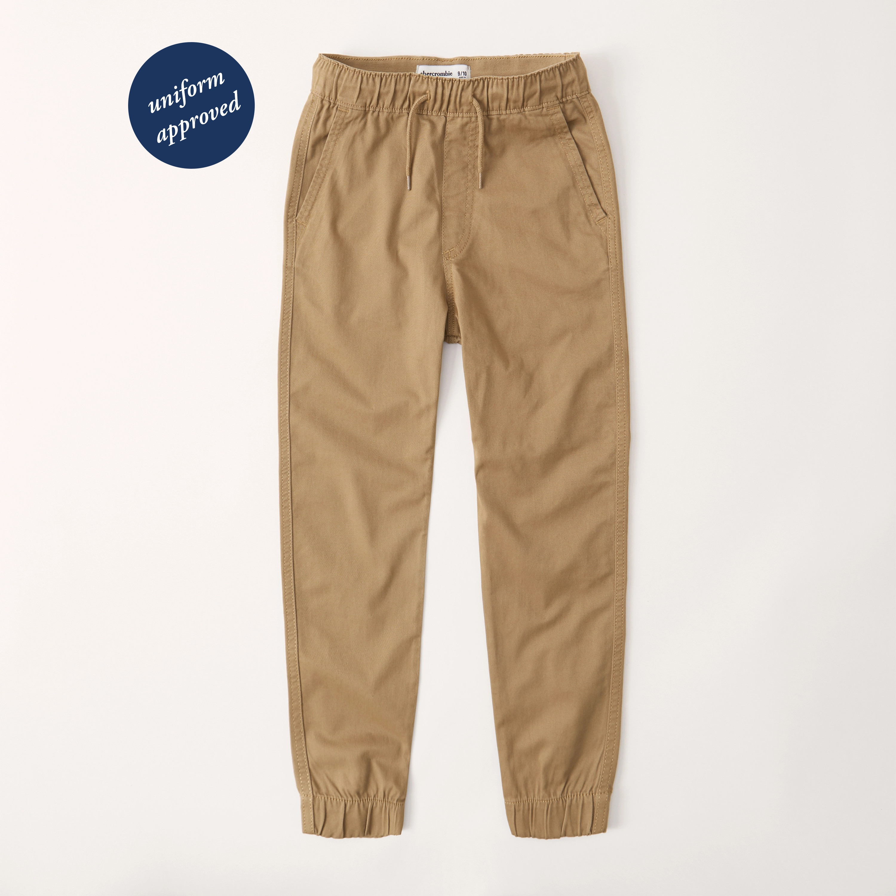 twill joggers | Abercrombie & Fitch (US)