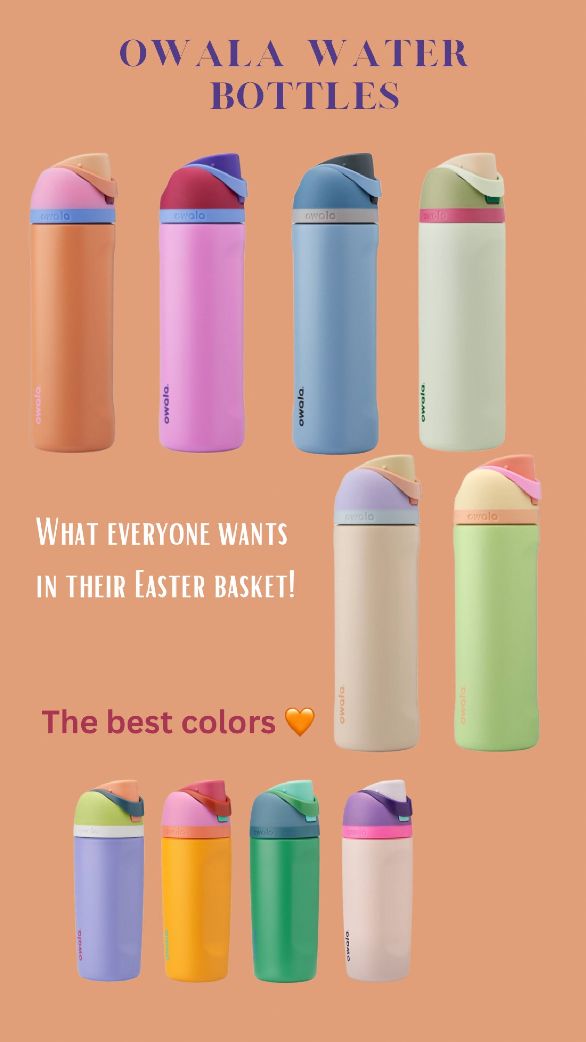 Owala water bottles! Great for Easter basket gifts 

#LTKtravel #LTKkids #LTKfamily