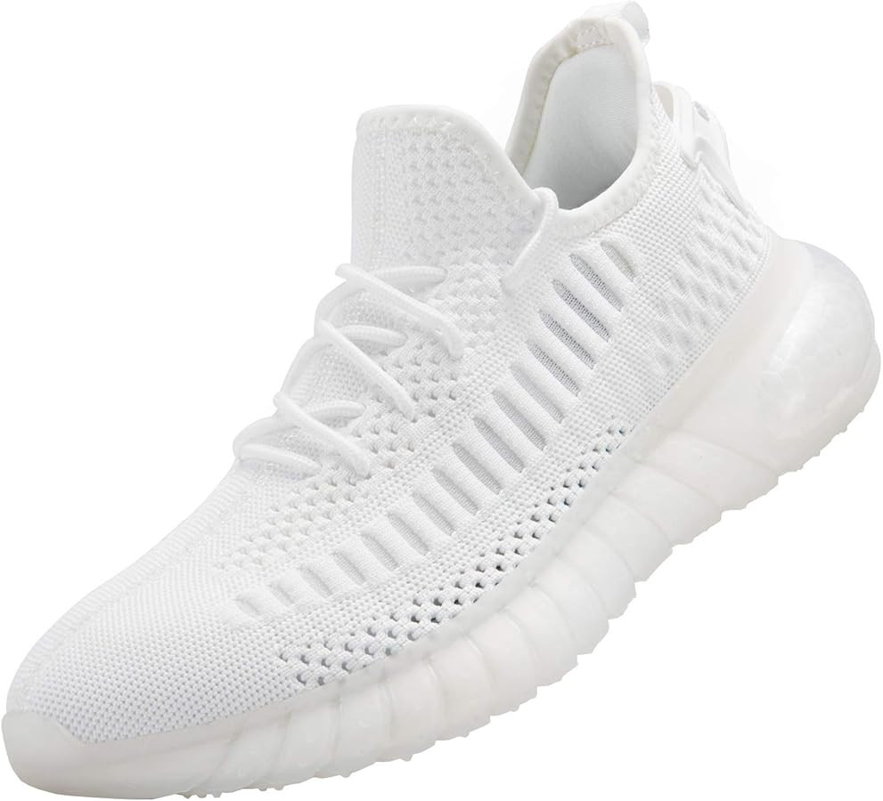 CUYIOM Men's Athletic Walking Shoes Outdoor Running Shoes Slip on Fashion Sneaker | Amazon (US)