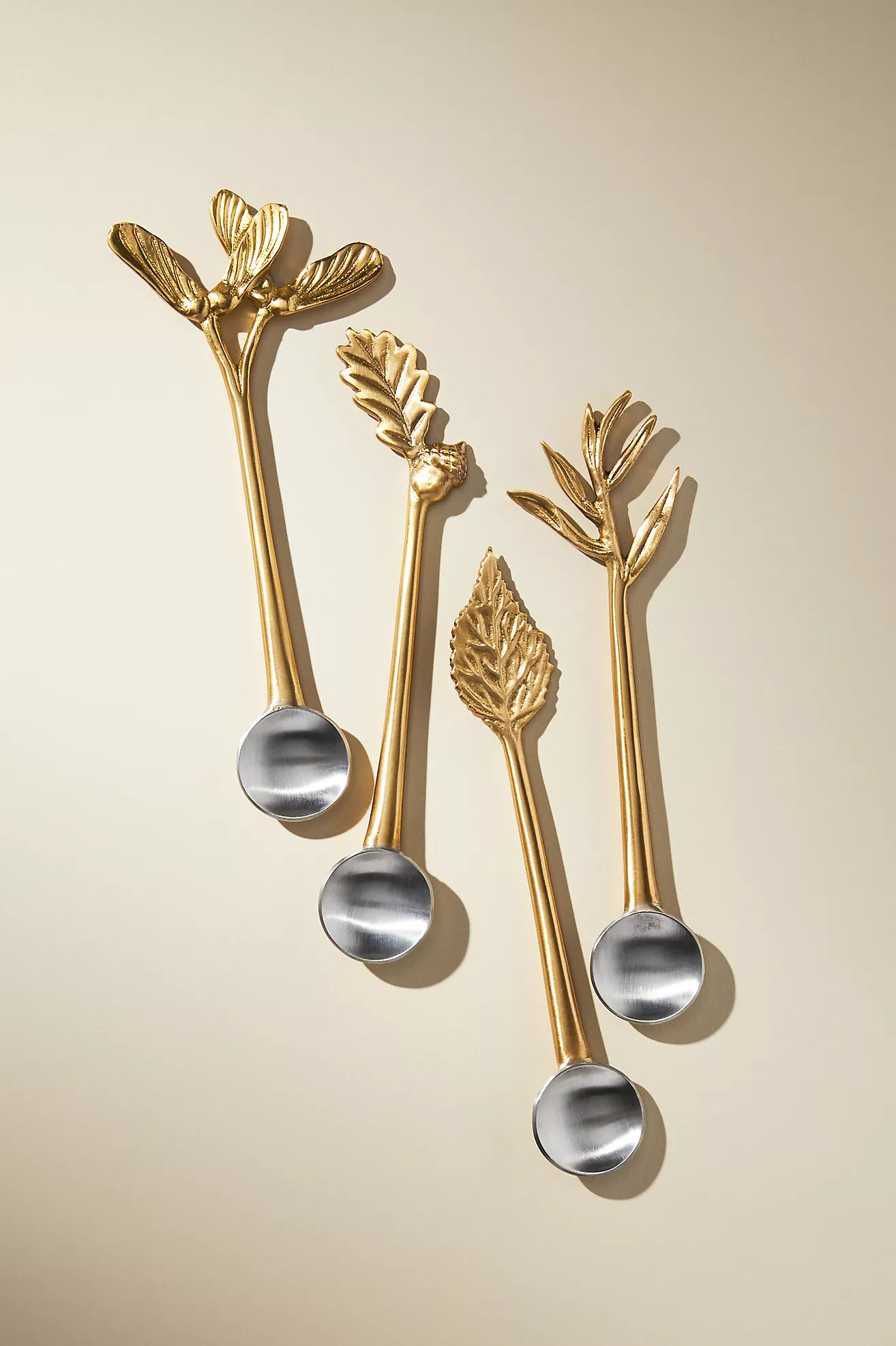 Herbiflora Teaspoons, Set of 423 Reviews Reviews$38.00Color: GOLDFitStandardSizeSet Of 4Qty123456... | Anthropologie (US)