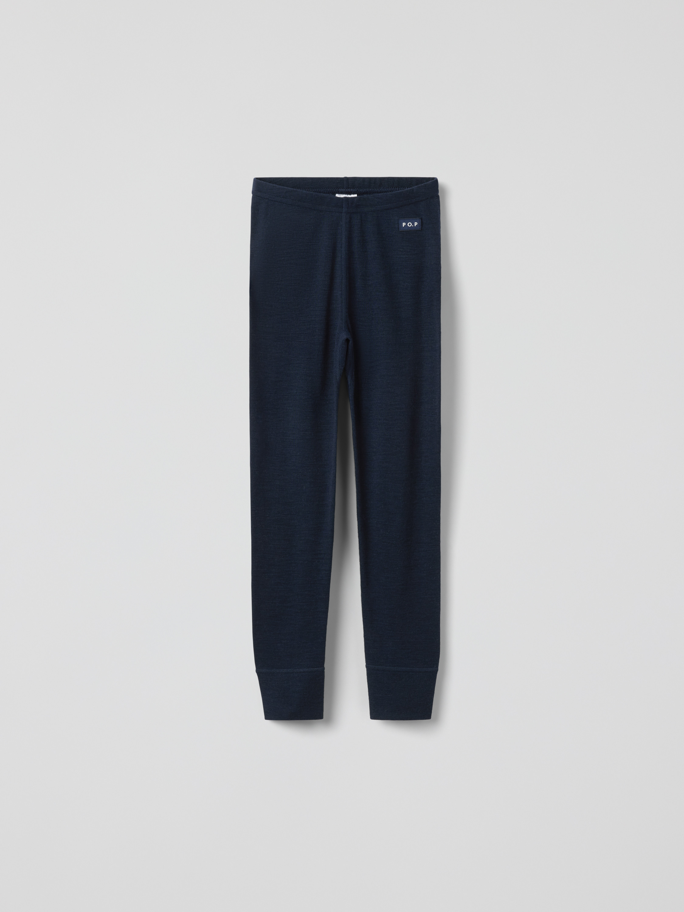 Long johns merino wool - Dark navy | Polarn O Pyret