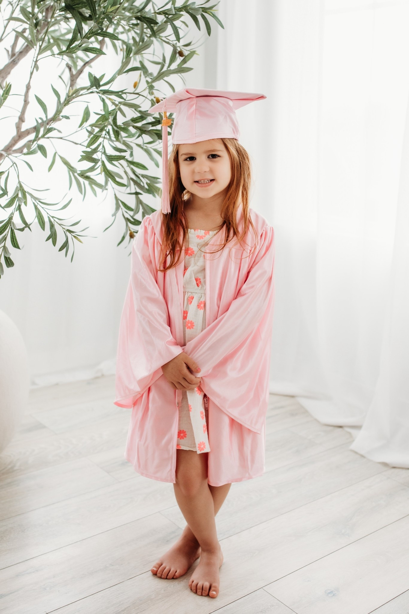 Pink Graduation Cap & Gown for Preschool and Kindergarten 

Pre-k graduation / kids cap and gown / grad party 

#LTKParties #LTKSeasonal #LTKKids